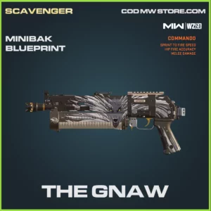 The Gnaw Minibak blueprint skin in Warzone 2.0 and MW2