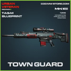 Town Guard TAQ-M blueprint skin in Warzone 2.0 and MW Urban Veteran Pro Pack Bundle