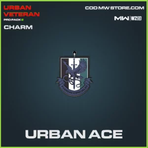Urban Ace charm in Warzone 2.0 and MW Urban Veteran Pro Pack Bundle