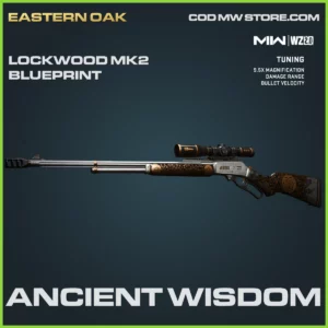 Ancient Wisdom Lockwood MK2 blueprint skin in Warzone 2.0 and MW2 Eastern Oak Bundle