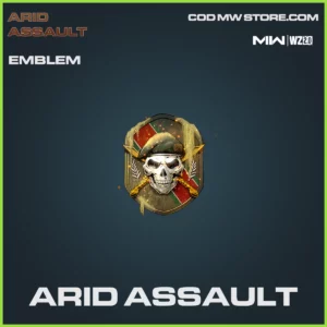 Arid Assault emblem in Modern Warfare 2 and Warzone 2.0 Arid Assault Bundle