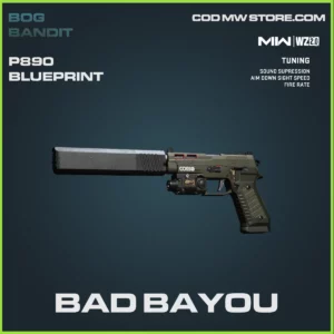 Bad Bayou P890 Blueprint Skin in Warzone 2.0 and MW2 Bog Bandit Bundle