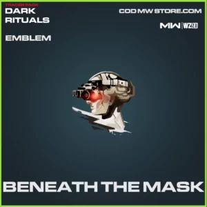 Beneath The Mask Emblem in Warzone 2.0 and MW2 Dark Rituals Bundle