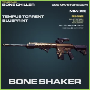 Bone Shaker Tempus Torrent blueprint skin in Warzone 2.0 and MW2 Tracer Pack: Bone Chiller Bundle