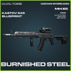 Burnished Steel Kastov 545 in Warzone 2.0 and MW2 Dual Tone Bundle