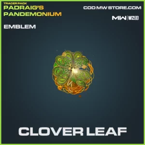 Clover Leaf emblem in Warzone 2.0 and MW2 Pádraig's Pandemonium Bundle