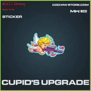 Cupid's Upgrade sticker in Warzone 2.0 and MW2 Ballistic Love Bundle