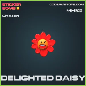 Delighted Daisy Charm in Warzone 2.0 and MW2 Sticker Bomb 2 bundle