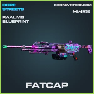 FATCAP Raal MG Blueprint skin in Warzone 2.0 and MW2 Dope Streets Bundle