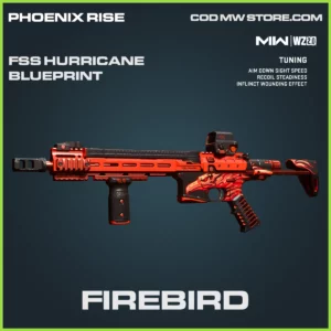 Firebird FSS Hurricane blueprint skin in Warzone 2.0 and MW2 Phoenix Rise Bundle