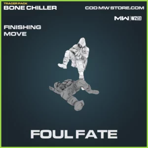 Foul Fate finishing move in Warzone 2.0 and MW2 Tracer Pack: Bone Chiller Bundle
