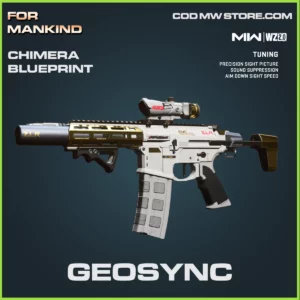 Geosync Chimera Blueprint Skin in Warzone 2.0 and MW2 For Mankind Bundle