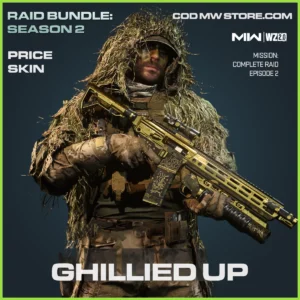 Ghillied Up Price Skin in Warzone 2.0 and MW2 Raid Bundle: Season 2