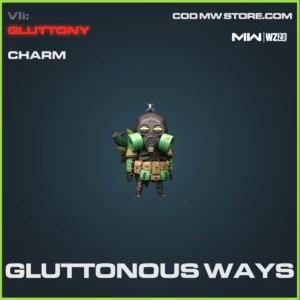 Gluttonous Ways charm in Warzone 2.0 and MW2 VII: Gluttony
