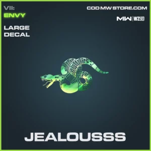 Jealousss Large Decal in Warzone 2.0 and MW2 VII: Envy Bundle