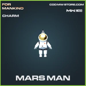 Mars Man Charm in Warzone 2.0 and MW2 For Mankind Bundle