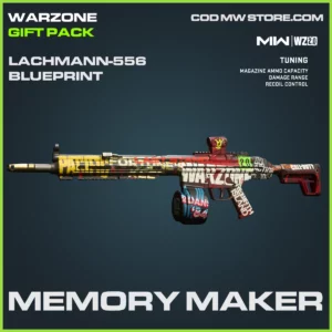 Memory Maker Lachmann-556 blueprint skin in Warzone 2.0 and MW2 Warzone Gift Pack