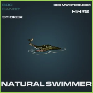Natural Swimmer sticker in Warzone 2.0 and MW2 Bog Bandit Bundle