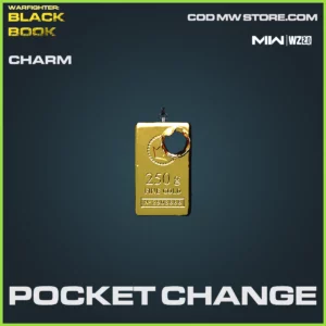 Pocket Change charm in Warzone 2.0 and MW2 Warfighter Black Book Bundle