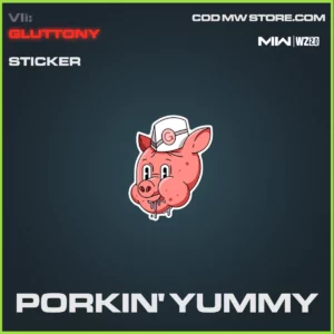 Porkin' Yummy Sticker in Warzone 2.0 and MW2 VII: Gluttony