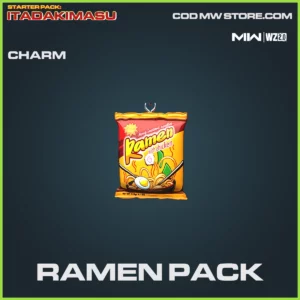 Ramen pack charm in Warzone 2.0 and MW2 Starter Pack: Itadakimasu Bundle