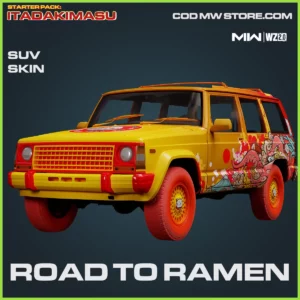 Road to Ramen SUV Skin in Warzone 2.0 and MW2 Starter Pack: Itadakimasu Bundle