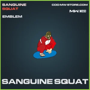 Sanguine Squat emblem in Warzone 2.0 and MW2 Sanguine Squat Bundle