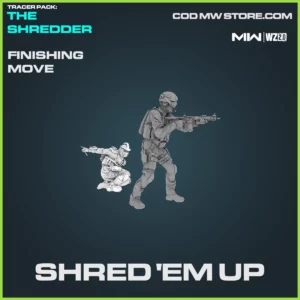 Shred 'Em Up finishing move in MW2 and Warzone 2.0 Tracer Pack: The Shredder TMNT