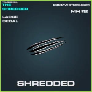 Shredded Large Decal in MW2 and Warzone 2.0 Tracer Pack: The Shredder TMNT