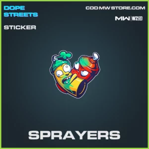 Sprayers Sticker in Warzone 2.0 and MW2 Dope Streets Bundle