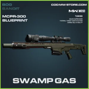 Swamp Gas MCPR-300 blueprint skin in Warzone 2.0 and MW2 Bog Bandit Bundle