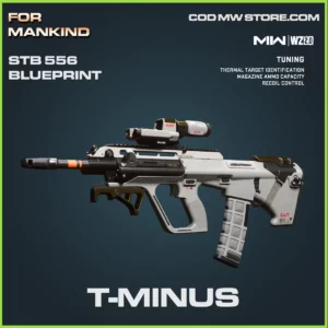 T-Minus STB 556 blueprint skin in Warzone 2.0 and MW2 For Mankind Bundle