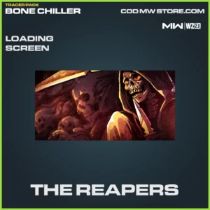 The Reapers Loading screen in Warzone 2.0 and MW2 Tracer Pack: Bone Chiller Bundle