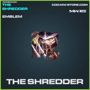 The Shredder emblem in MW2 and Warzone 2.0 Tracer Pack: The Shredder TMNT