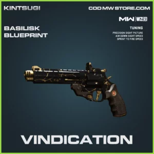 Vindication Basilisk blueprint skin in Modern Warfare 2 and MW2 Kintsugi Bundle