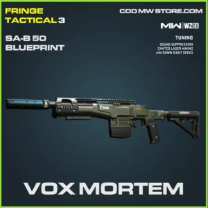 Vox Mortem SA-B 50 blueprint skin in Warzone 2.0 and MW2 Fringe Tactical 3 Bundle