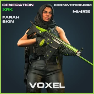 Voxel Farah Skin in Warzone 2.0 and MW2 Generation XRK Bundle