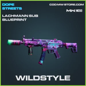 Wildstyle Lachmann sub in Warzone 2.0 and MW2 Dope Streets Bundle