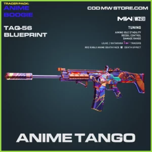 Anime Tango TAQ-56 blueprint skin in Warzone 2.0 and Modern Warfare 2 in Tracer Pack Anime Boogie Bundle