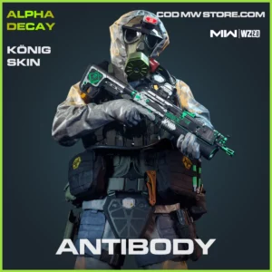 Antibody König Skin in Warzone 2.0 and MW Alpha Decay Bundle