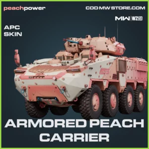 Armored Peach Carrier APC Skin in Warzone 2.0 and MW2 peach power bundle