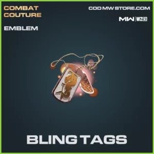 Bling Tags Emblem in Warzone 2.0 and MW2 Combat Couture Bundle