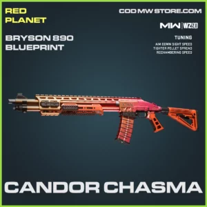 Candor Chasma Bryson 890 Blueprint Skin in Warzone 2.0 and MW2 Red Planet Bundle