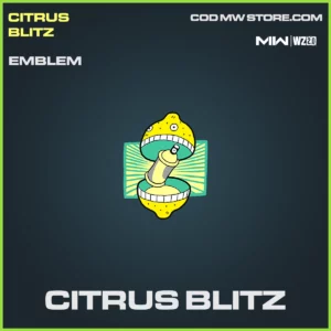 Citrus Blitz Emblem in Warzone 2.0 and MW2 Citrus Blitz Bundle