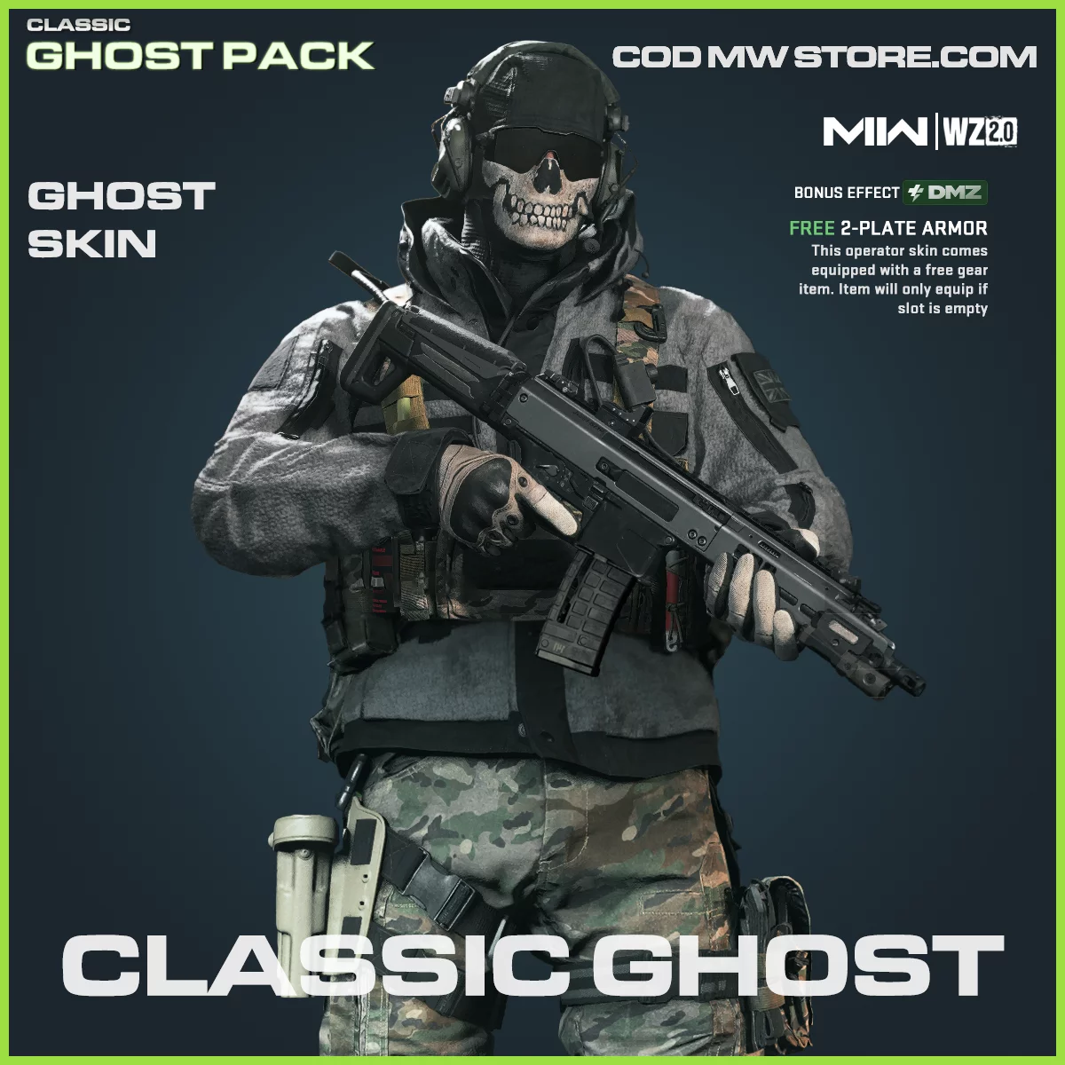 Classic Ghost Pack - Warzone, MW2 & MW3 Bundle