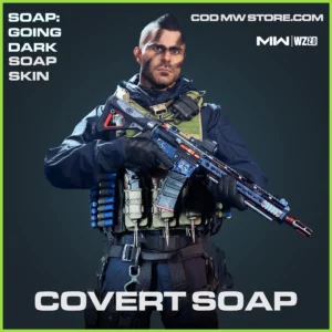 Covert Soap Skin in Warzone 2.0 and MW2 in Soap: Going Dark Bundle