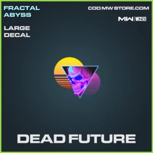 Dead Future Large Decal in Warzone 2.0 and MW2 Fractal Abyss Bundle