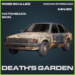 Death's Garden Hatchback skin in Warzone 2.0 and MW2 Rose Skulled Bundle
