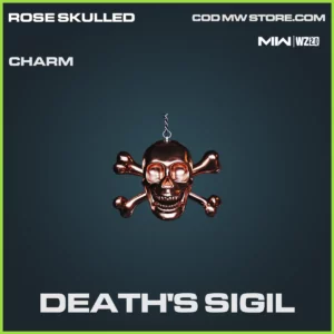 Death's Sigil Charm in Warzone 2.0 and MW2 Rose Skulled Bundle