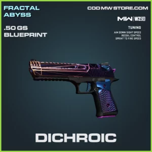 Dichroic .50 GS blueprint skin in Warzone 2.0 and MW2 Fractal Abyss Bundle